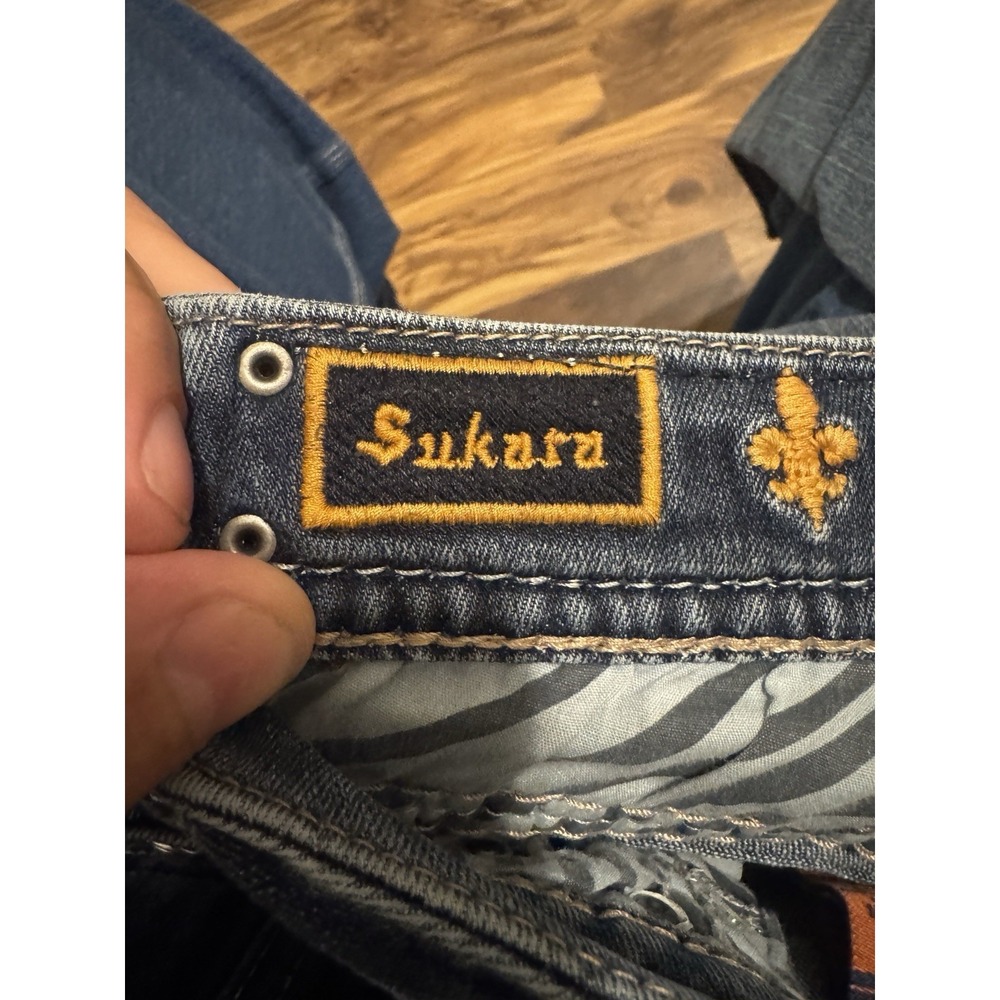Rock Revival Jeans Women's 25 Crop Bootcut - Picture 5 of 6